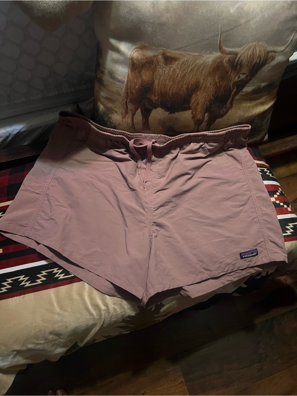 Patagonia Women's Dusty Rose Athletic Shorts - Picture 2 of 11
